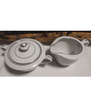 Parklane Fine China  CREAMER AND SUGAR Made In Japan